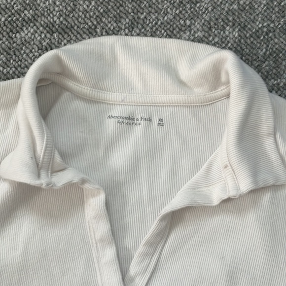 Abercrombie White Bodysuit Top - Picture 2 of 4